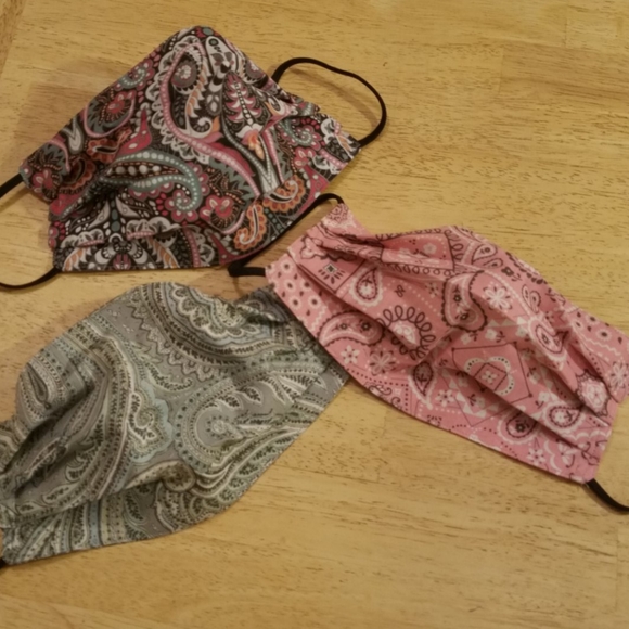 New 3Pc Set Cotton Mask - Picture 4 of 5